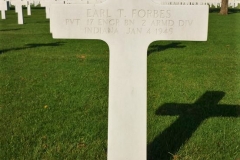 Headstone Earl T Forbes