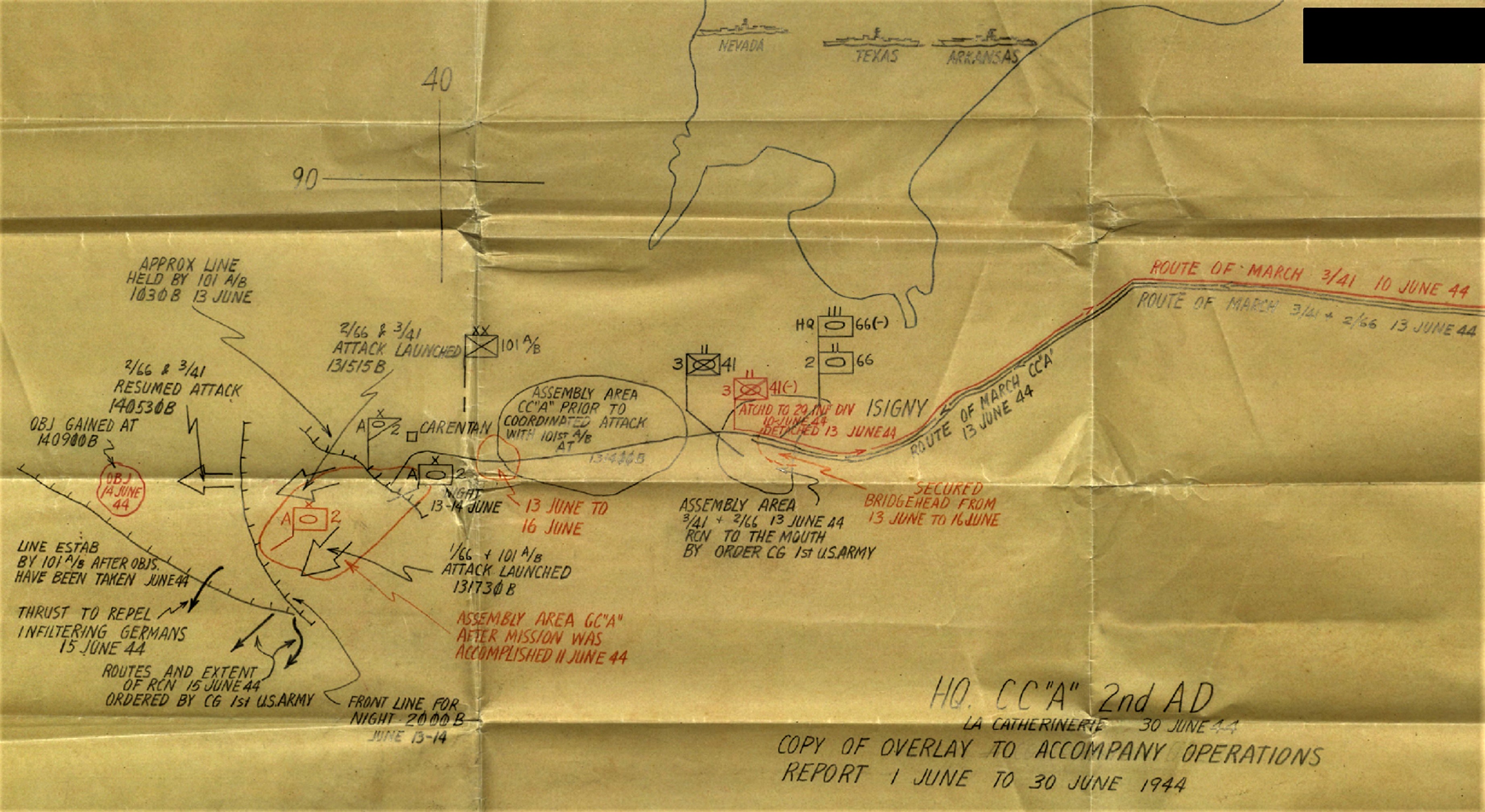 HQ CCA 1 june - 30 june 1944 -Ike Skelton Combined Arms Research Library