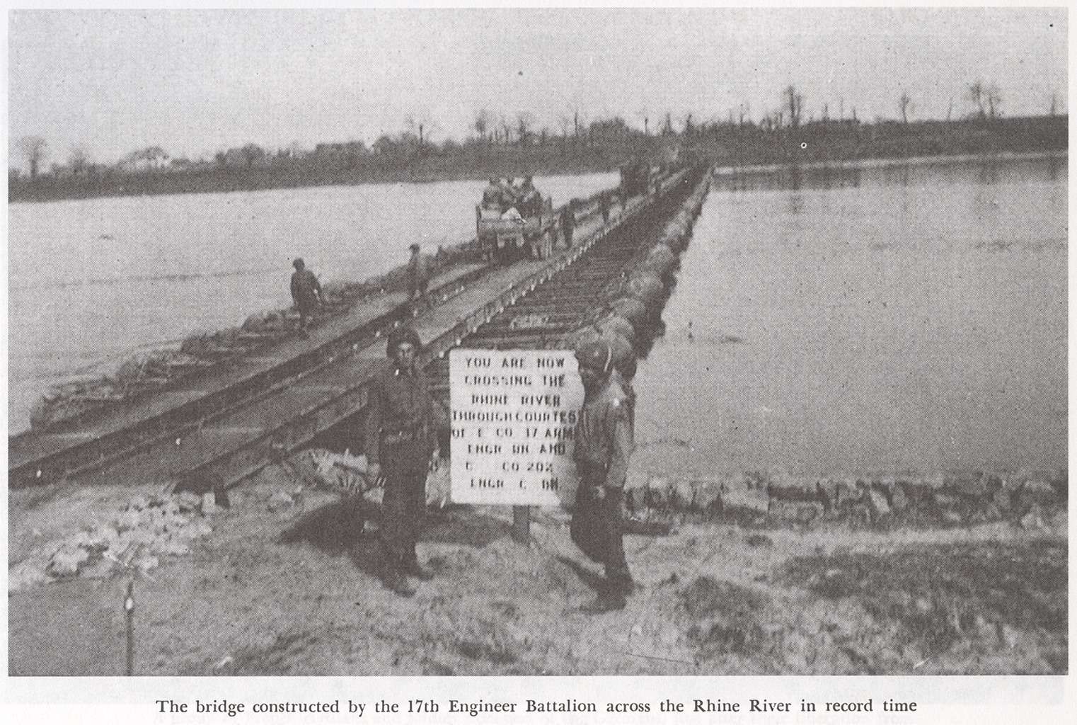 Bridge Rhine River 17th AEB in record time, Unit History