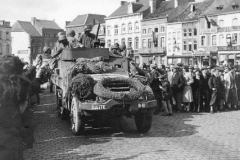 17th Engineer Halftrack B11 in Sint Truiden, België