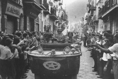 17th Engineers in een Ford GPA Seep Palermo, Italie 22 Juli 1943