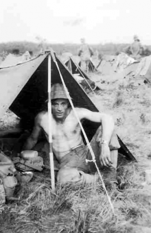 2_Joe-Adase-in-his-tent-Fort-Meade