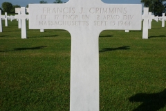 Headstone Francis Jospeph Crimmins
