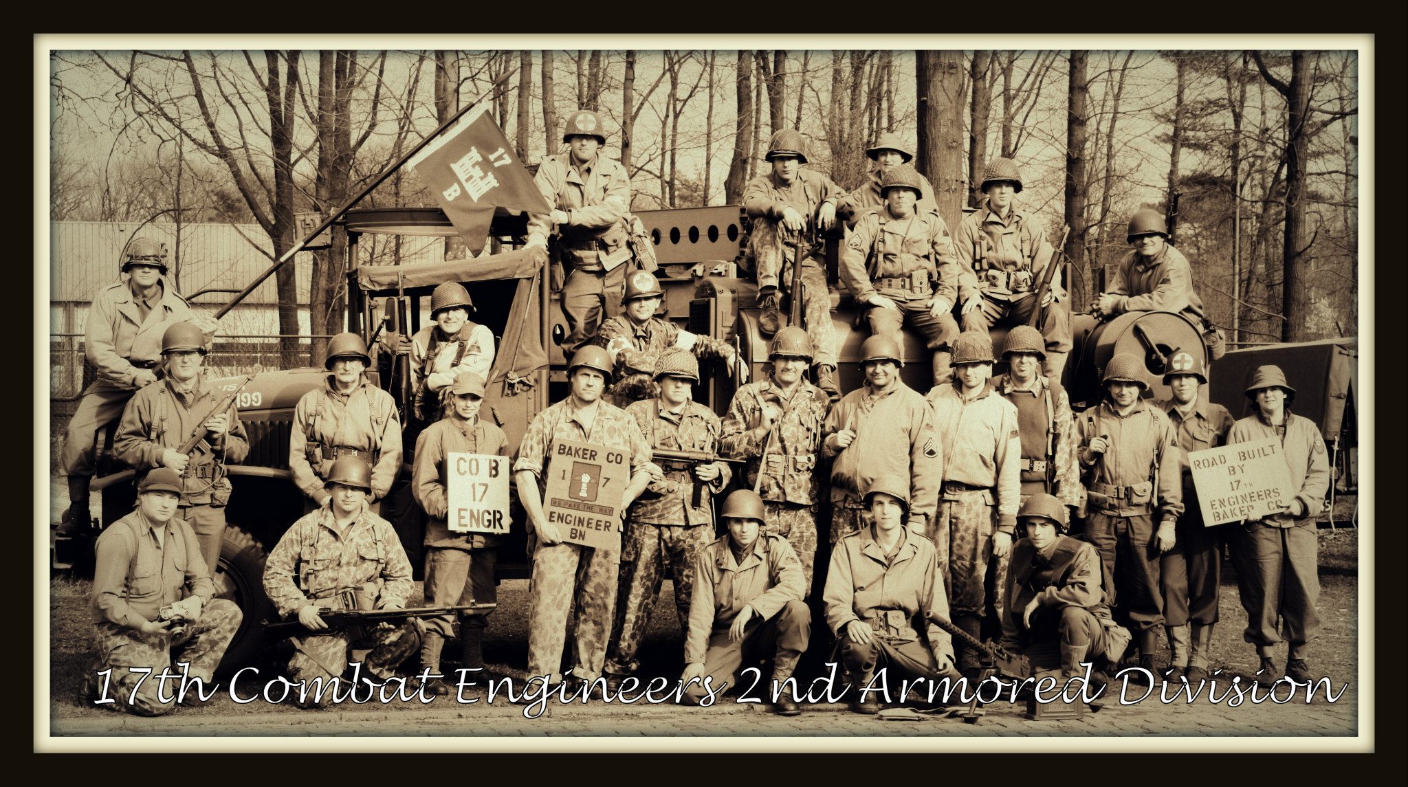 Re-enactment 17th Engineers Battalion MARS (14)