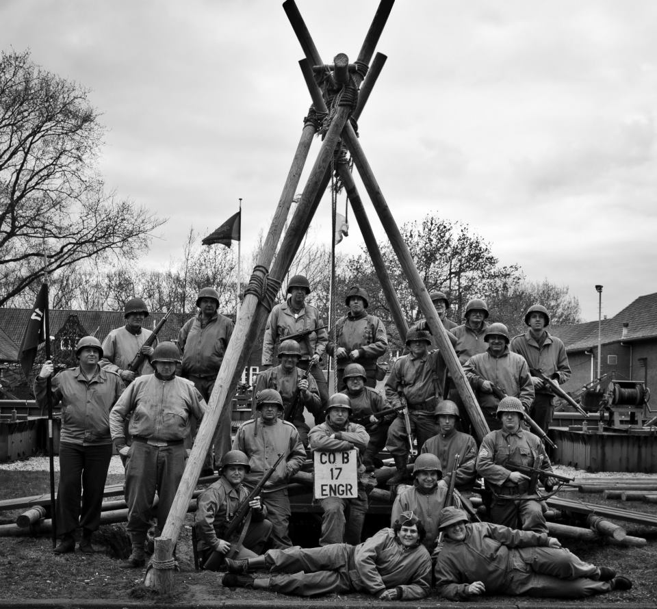 Re-enactment 17th Engineers Battalion MARS (6)