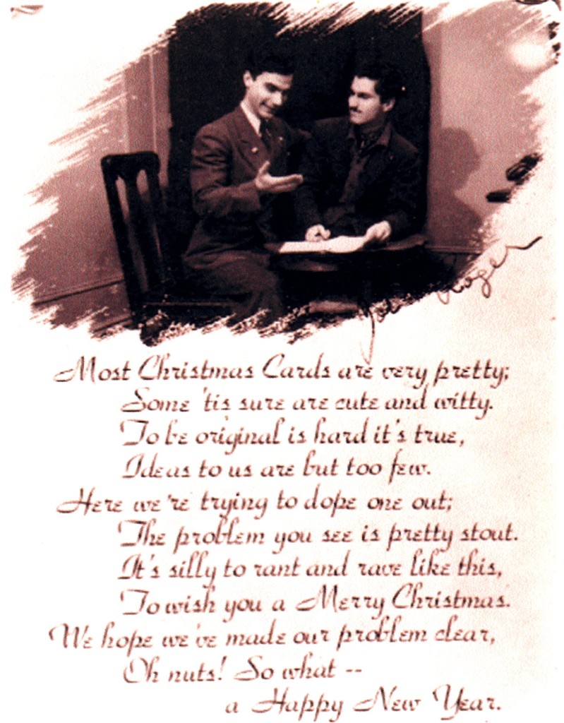 Christmas Card with Jospeh Fumagalli