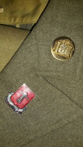 Servicedress with Collar disk 17th Armored Engineer Battalion