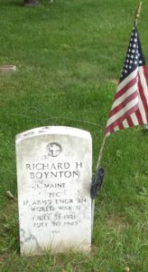 Gravestone Richard Boynton