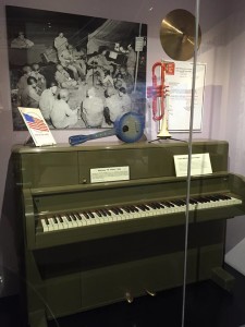 Steinway and Sons "GI piano"Source: Museum of making Music the Steinway Victory Vertical