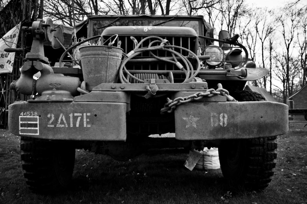 Dodge with POM number (Photo: M. Brandjes. Dodge owner M. Raaijmakers. )