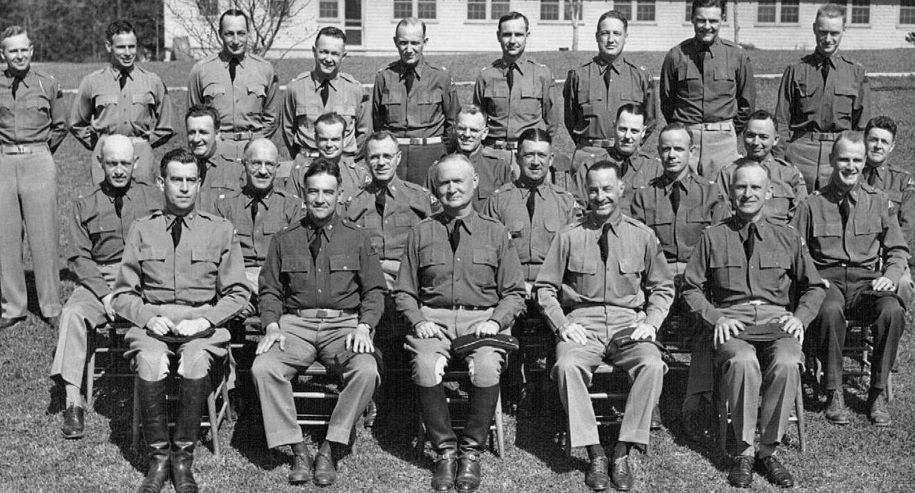 Peckham Engineer Officer augus 1940 at Fort Benning