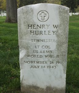 Headstone Henry Hurley