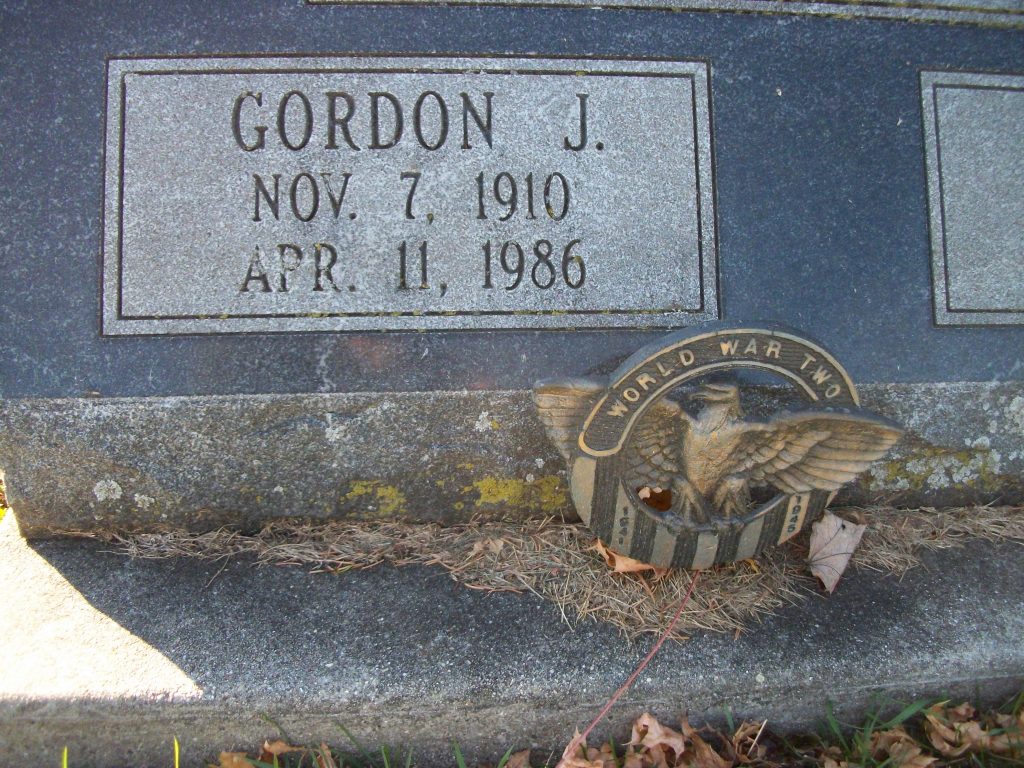 Grave Gordon James Ketchpaw