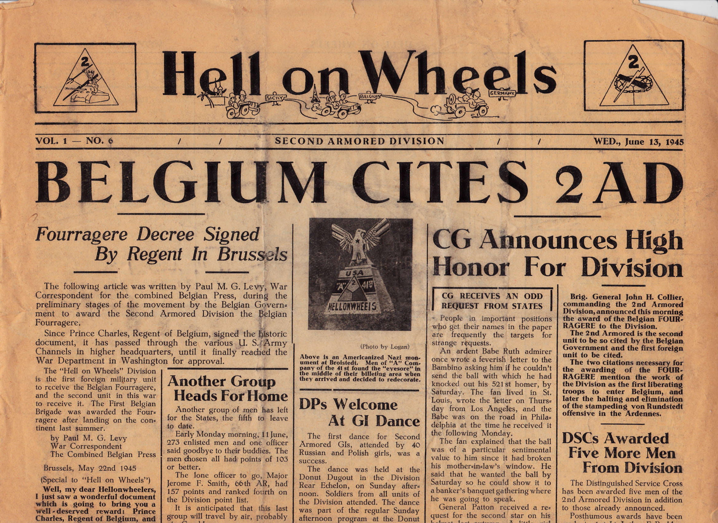 Hell on Wheels June 13 1945