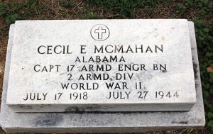 Captain Cecil E McMahan