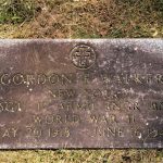Gravestone Walker Gordon
