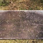 Gravestone Walker Gordon 