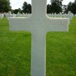 Gravestone Normandy CollvilleThomas W Kelly Jr front