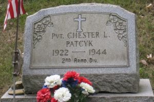 Private Chester L Patcyk  Gravestone