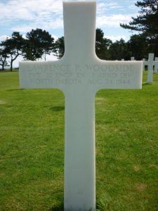 Grave Private Lawrence P Woodside