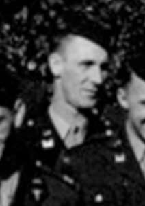 LT Mitchell at Tidworth Barracks Engeland, june, may 1944 S. Benninger