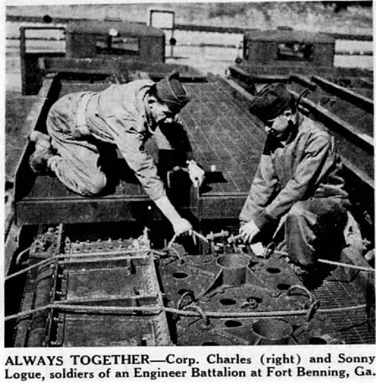 The Boston Globe Boston Suffolk Massachusetts, United States of America 11 Mar 1942 Charles and Sonny Logue MA