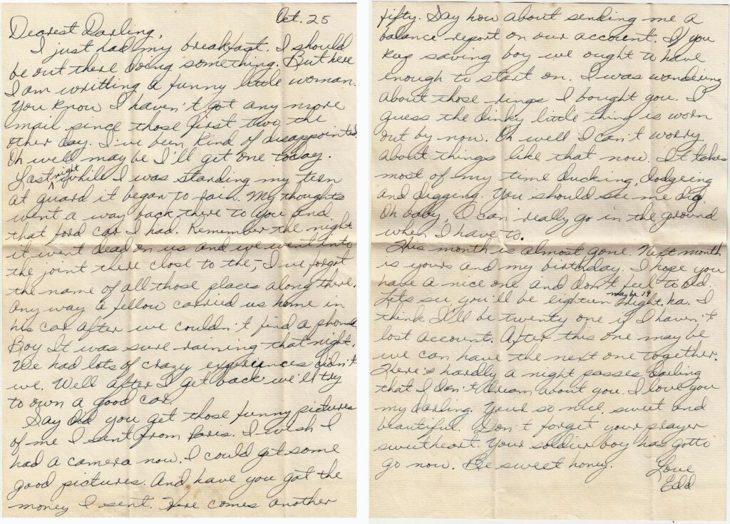 Letter 10.25.1944